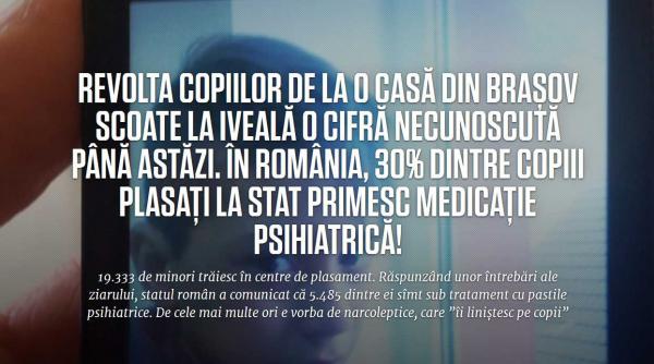 tolo ro in romania 30 dintre copiii plasati la stat primesc medicatie psihiatrica psihiatru e o crima