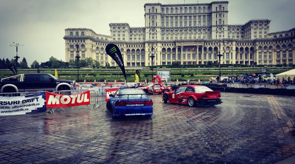 traficul din centrul capitalei inchis in timpul campionatului national de drift din acest week end