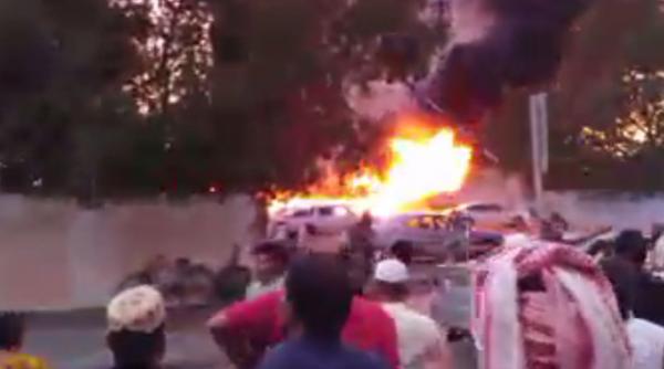 atac sinucigas langa principala moschee din medina arabia saudita