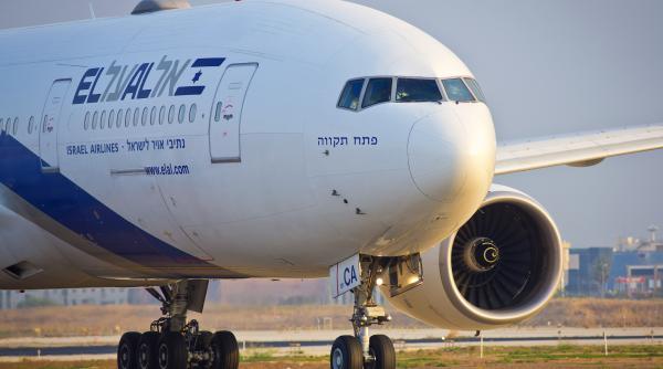 alerta cu bomba la bordul unui avion al companiei israeliene el al