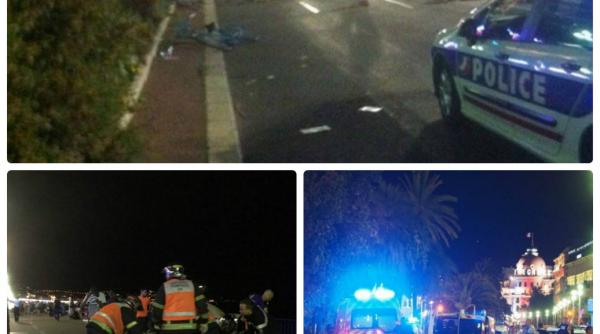 atentat la nisa o masina a intrat in multime de ziua nationala a frantei 80 de morti sute de raniti soferul camionului a fost impuscat