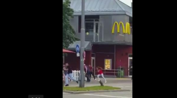 primele imagini cu atacul armat din munchen video