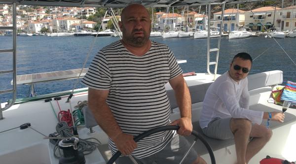 chef catalin scarlatescu vacanta pe barca in grecia