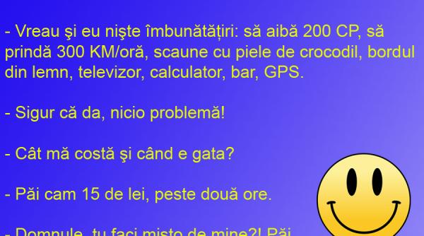 bancul zilei trabantul turbo full option