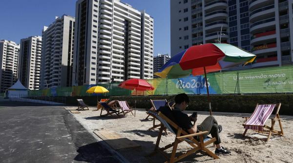 satul olimpic din rio este spectaculos dar de nelocuit