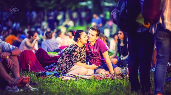 picnic cu filme la gradina botanica