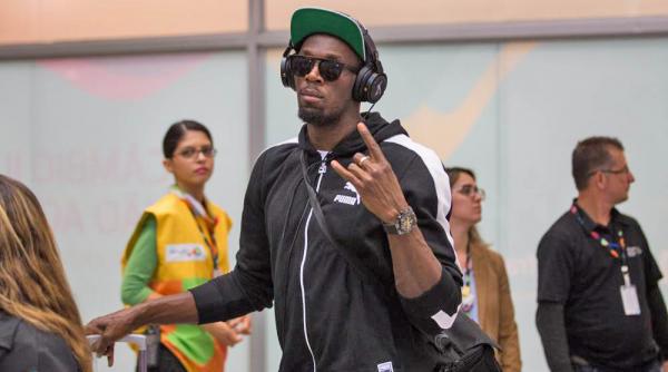 rio 2016 usain bolt a ajuns in brazilia