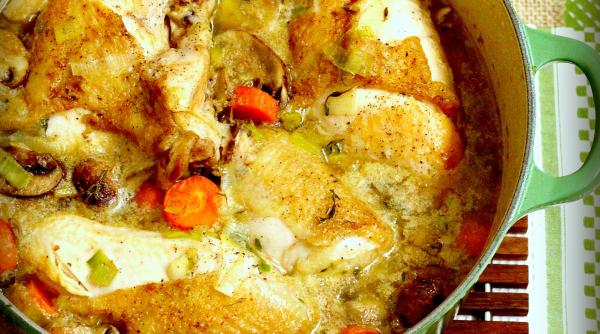 reteta de pui cu legume