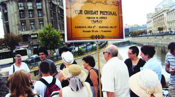 trasee pietonale prin bucuresti