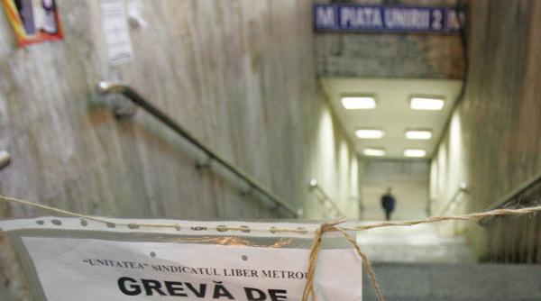 greva la metrou miercuri in bucuresti va afecta considerabil circulatia trenurilor de metrou
