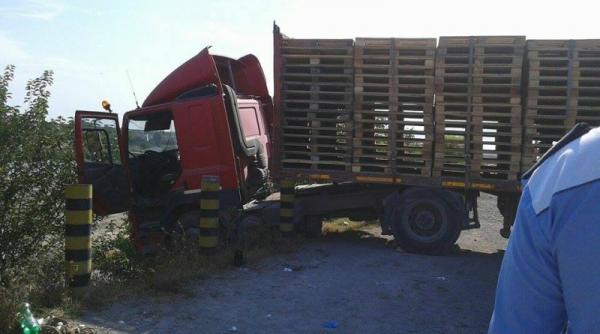 accident teribil la medgidia un sofer de tir a ramas fara picioare