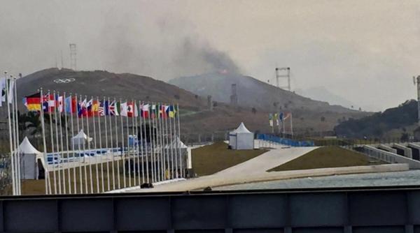 rio 2016 ciclism incendiu la situl competitiilor de mountain bike