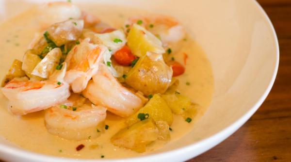 sa mancam fructe de mare creveti in sos alb