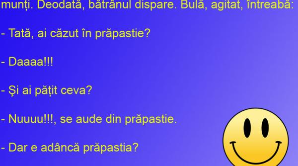 bancul zilei pentru bula adancimea conteaza nu lungimea