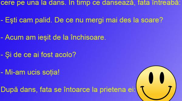 bancul zilei a iesit palid din inchisoare dar a imbujorat o blonda tare