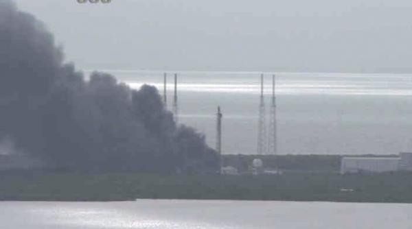 video o racheta a explodat inainte de lansare la kennedy space center florida