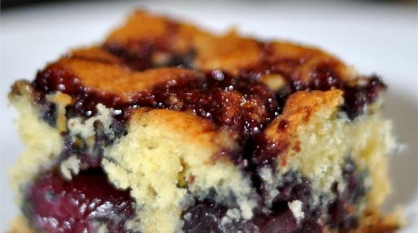 dulce rapid pandispan cu visine