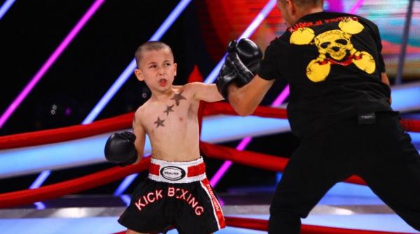 next star catalin morosanu ia bataie de la un copil de cinci ani care face kickboxing