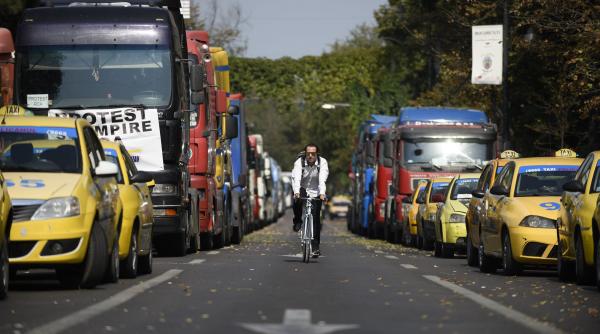 transportatorii s au impartit in doua tabere o parte au renuntat la protestul de joi multumiti de oug