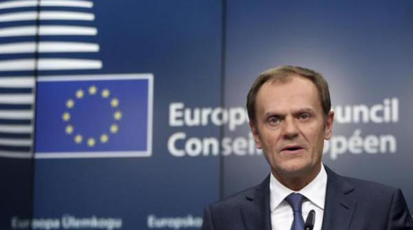 presedintele ce donald tusk obiectivul este de a nu mai permite niciodata sosirea necontrolata de refugiati