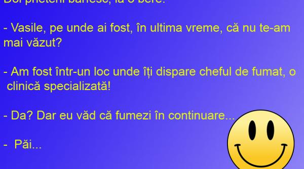 bancul zilei fumatul dauneaza grav chefului de fumat