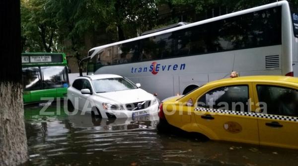 inundatii in constanta in urma ploii torentiale