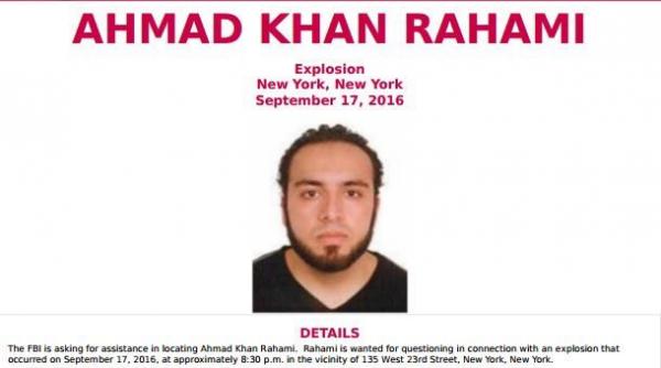 sua politia cauta un barbat de 28 de ani in legatura cu atentatul de la new york