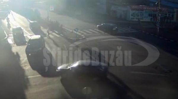 accident socant in buzau un pieton aruncat in aer de un sofer