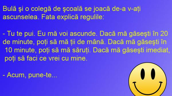 bancul zilei joaca de a v ati ascunselea cu dragostea