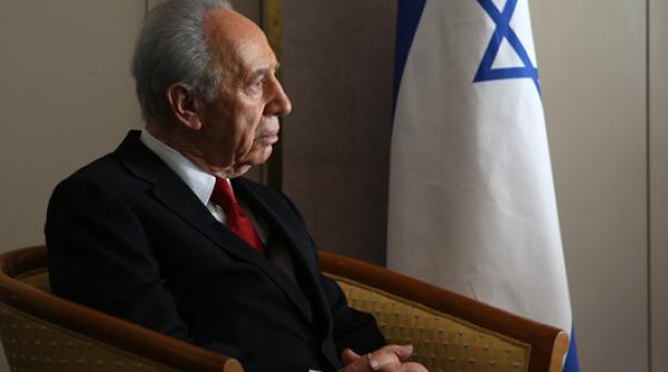 shimon peres se zbate intre viata si moarte