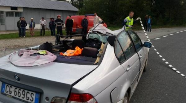 accident grav cu doi morti dupa o depasire neregulamentara