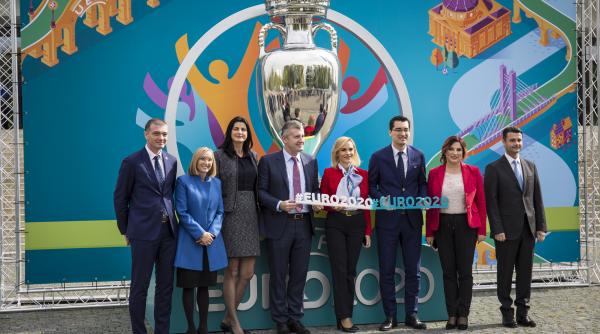 la bucuresti s a lansat logo ul pentru euro 2020