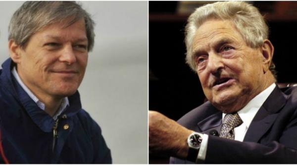 ce legaturi exista intre dacian ciolos si miliardarul soros