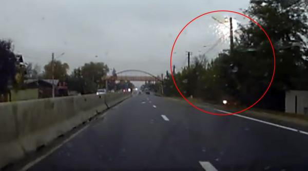 video accident rutier mortal pe dn1 la romanesti