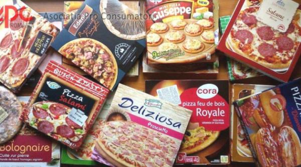 ce contin varietatile de pizza congelata sorici aroma de fum si multe e uri