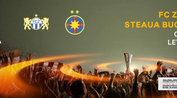 europa league fc zurich steaua 0 0 un meci slab