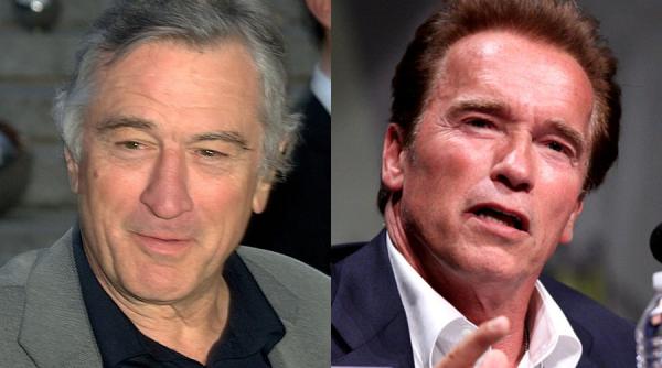 robert de niro a refuzat sa se fotografieze alaturi de arnold schwarzenegger
