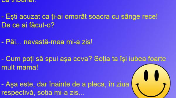 bancul zilei soacra are de pierdut cand ginerele e pe jumatate surd