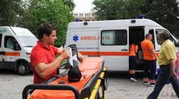 prahova un angajat al unei unitati militare a luat foc accidental barbatul are arsuri pe tot corpul