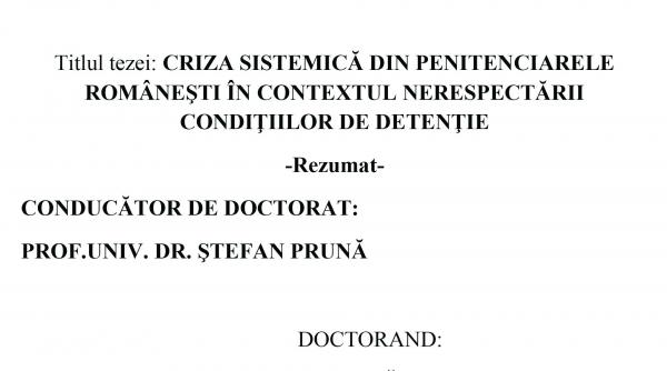 o teza de drept ca o autobiografie