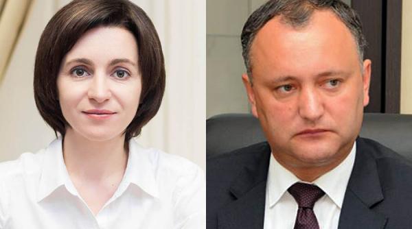 republica moldova alegeri prezidentiale lupta intre igor dodon candidatul prorus si maia sandu candidatul proeuropean