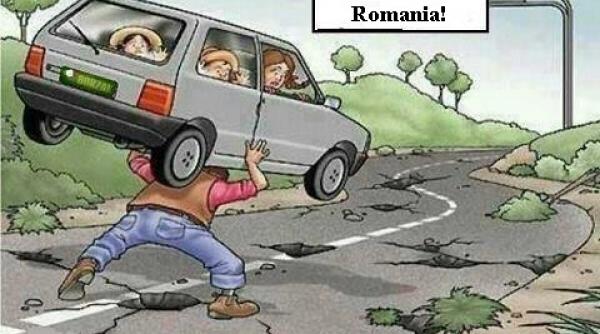 administratorul drumului national 71 a fost amendat pentru starea proasta a drumului
