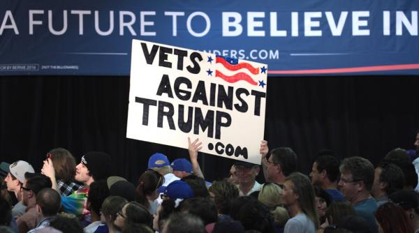 o persoana a fost impuscata la protestele impotriva lui donald trump