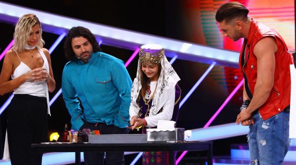 next star o fetita le arata juratilor cum se face pictura pe apa