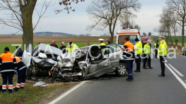 grav accident rutier langa harsova 3 morti si 4 raniti