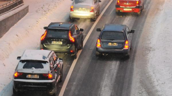 trafic intens pe dn 1 brasov bucuresti