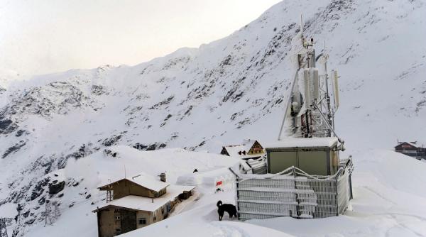 sibiu risc insemnat de avalansa si 86 centimetri de zapada la balea lac