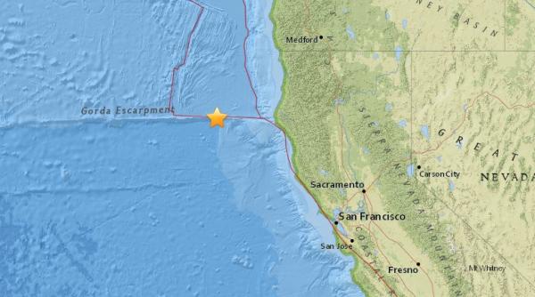 cutremur de 6 8 in largul californiei