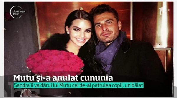 motivul pentru care adrian mutu a anulat cununia cu sandra