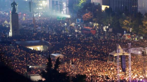 controversa imagini de la protestelede strada din coreea de sud folosite pentru reclama la vodca